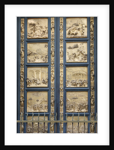 The Gates of Paradise in the Florence Baptistry (Copy), 1425-1452 by Lorenzo Ghiberti