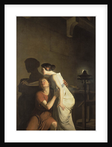 Dibutades, or the Origin of Drawing, 1791 by Joseph-Benoît Suvée