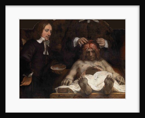 The Anatomy Lesson of Dr. Jan Deijman, 1656 by Rembrandt van Rhijn