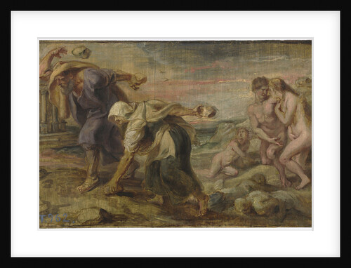 Deucalion and Pyrrha, ca 1636 by Pieter Paul Rubens