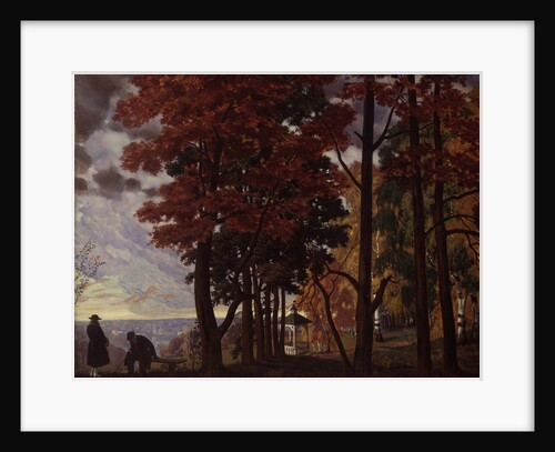 Autumn, 1918 by Boris Michaylovich Kustodiev