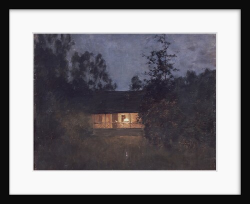 Country house at the twilight, 1890s by Isaak Ilyich Levitan