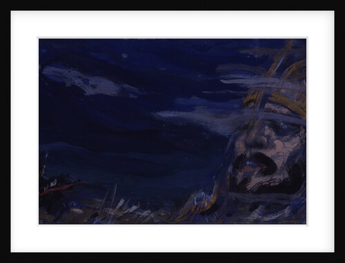 Stage design the opera Ruslan and Ludmila by M. Glinka, 1907 by Konstantin Alexeyevich Korovin