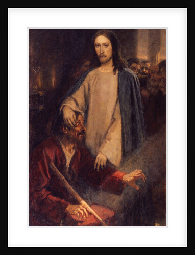 The Healing of the Blind Man of Jericho, 1888 by Vasili Ivanovich Surikov