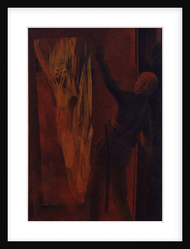 Self-immolation of a member of the terrorist organization People?s Will, 1928 by Leonid Terentievich Chupyatov