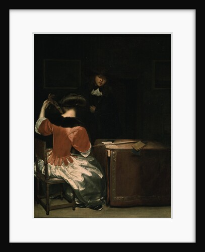 The Music Lesson by Gerard Ter Borch