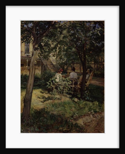 In the Garden, 1910s by Mikhail Anatolyevich Mamontov