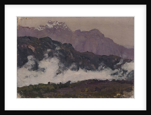 The Alps, 1897 by Isaak Ilyich Levitan