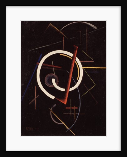 Linear structure, 1922 by Ivan Vassilyevich Klyun