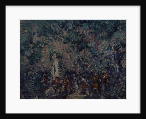 Stage design for the ballet Corsair by A. Adam, 1911 by Konstantin Alexeyevich Korovin