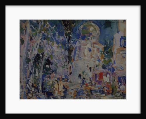 Stage design for the ballet The Scarlet Pimpernel by F. Hartman, 1911 by Konstantin Alexeyevich Korovin