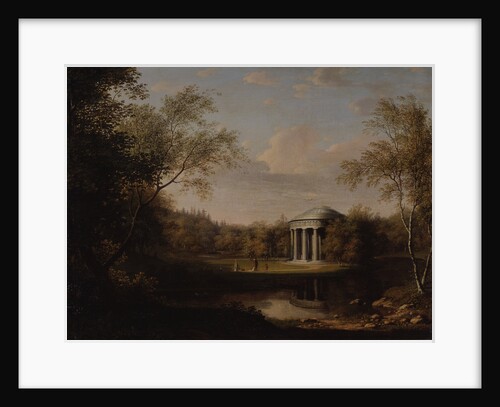 View of the Friendship Temple in Pavlovsk, c. 1800 by Carl Ferdinand von Kügelgen