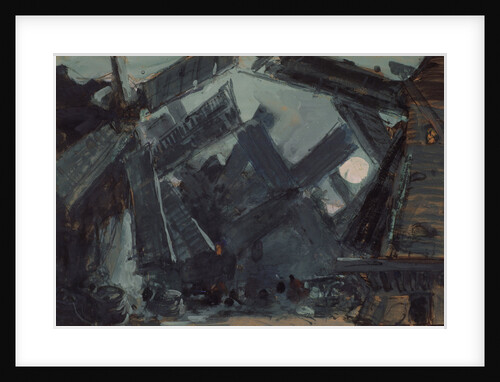 Stage design for the ballet Don Quijote by L. Minkus, 1900 by Konstantin Alexeyevich Korovin