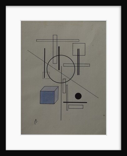 Composition, 1920 by El Lissitzky