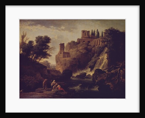 Waterfall in Tivoli, 1747 by Claude Joseph Vernet