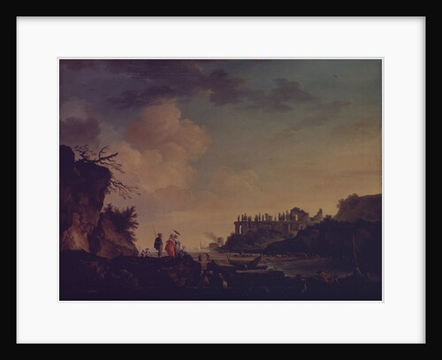 Ruins near the Mouth of a River, 1748 by Claude Joseph Vernet