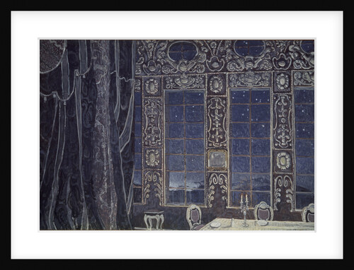 Stage design for the play Don Juan by J.-B. Molliére, 1910 by Alexander Yakovlevich Golovin