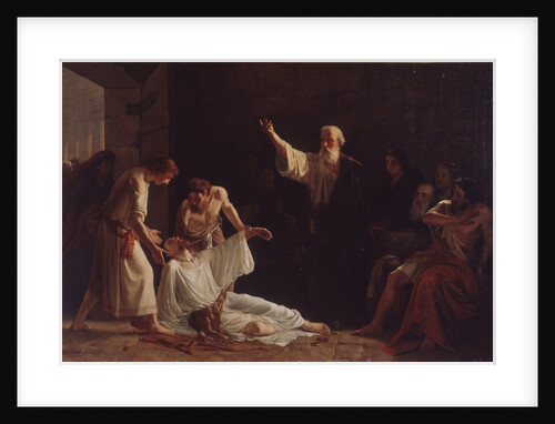The Punishment of Ananias and Sapphira, 1865 by Alexei Alexeyevich Harlamov