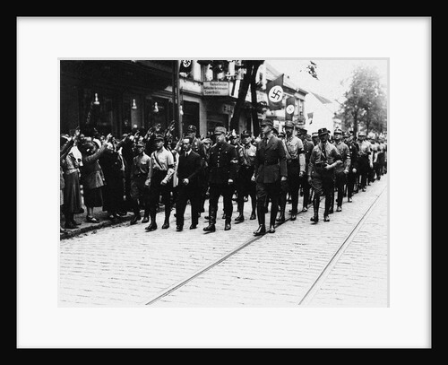Propagandistically staged funeral procession with prominent National Socialists in Berlin-Köpenick o by Anonymous