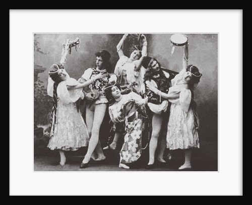 Scene from the Ballet Swan Lake, Mariinsky Theatre. 1895 by Anonymous