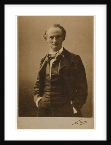 Charles Baudelaire by Félix Nadar