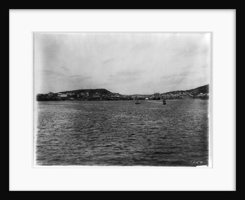 Vladivostok - panoramic view from harbor by William Henry Jackson