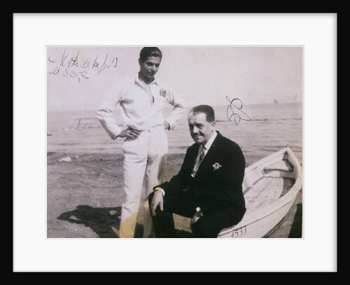 Diaghilev and Lifar by Anonymous