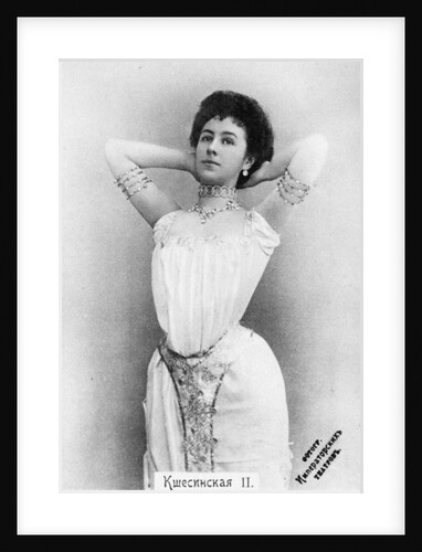 Matilda Kschessinska as Princess Aspicia in the ballet The Pharaohs Daughter by Anonymous