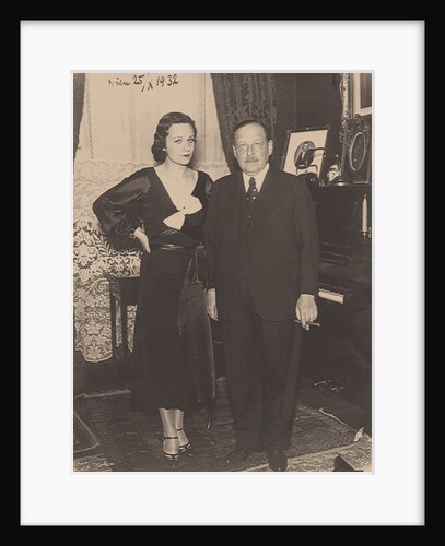 Emmerich and Vera Kalman by Anonymous