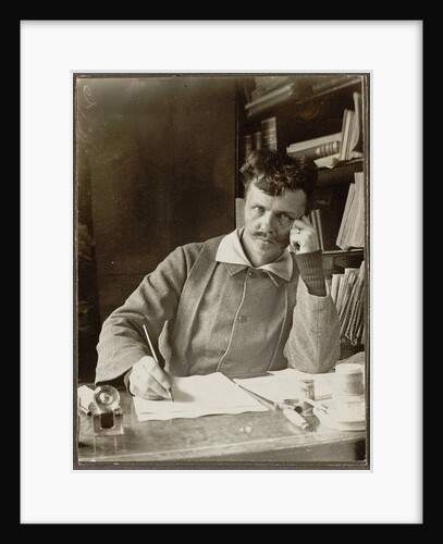 Self-Portrait by August Strindberg