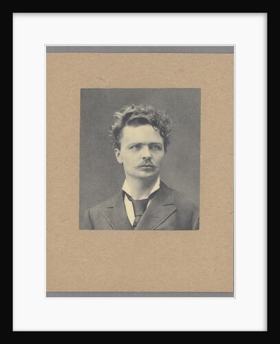 August Strindberg by August Josef Robert Roesler