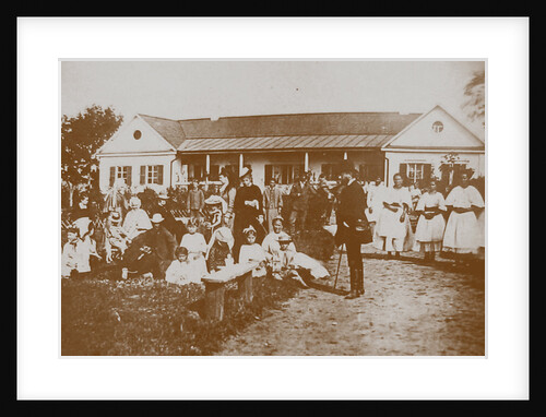 Pyotr I. Tchaikovsky with the Davydov Family in the Kamenka Estate by Anonymous