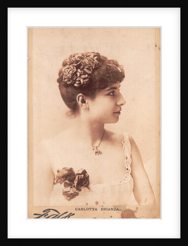 Carlotta Brianza by Photo studio Benjamin J. Falk