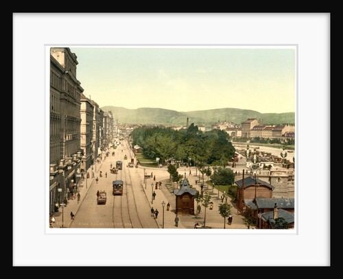 Quay Francis Joseph, Vienna by Anonymous