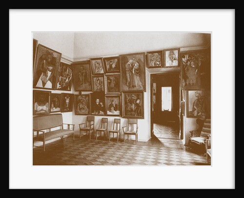 Study (known as the Picasso Room) in Shchukins house by Anonymous