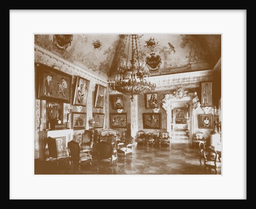 Pink dining room (known as the Matisse Room) in Shchukins house by Anonymous