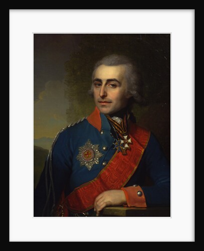 Portrait of the General-aide-de-camp Count Pyotr Tolstoy by Vladimir Lukich Borovikovsky
