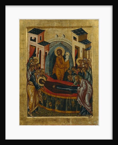 The Dormition of the Virgin by Russian icon