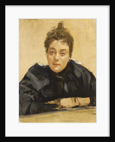 Portrait of the artist Maria Yakunchikova-Weber by Valentin Alexandrovich Serov