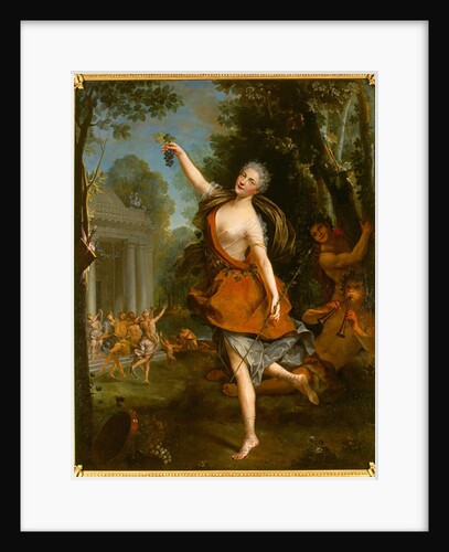 Françoise Prévost as Philomèle in the opera by Louis Lacoste by Jean Raoux
