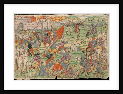 Russian atrocities in Livonia on July and August 1577 by Anonymous