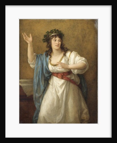 Portrait of the poetess Teresa Bandettini-Landucci by Angelika Kauffmann