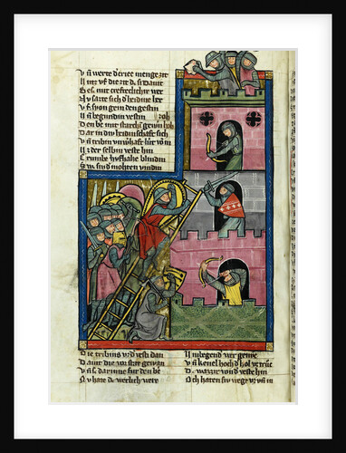 Taking a Castle in Jerusalem by Master of the Chronicle of the World