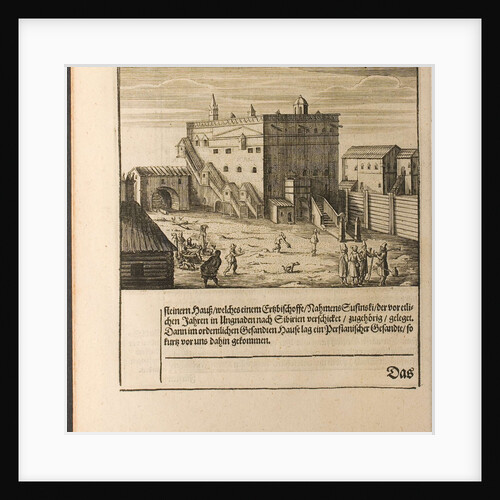 The Streltsy in Kitay-gorod by Christian Lorenzen Rothgiesser