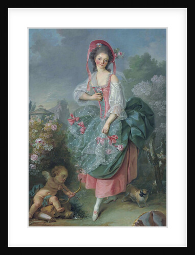 Ballerina Marie-Madeleine Guimard as Terpsichore by Jacques Louis David