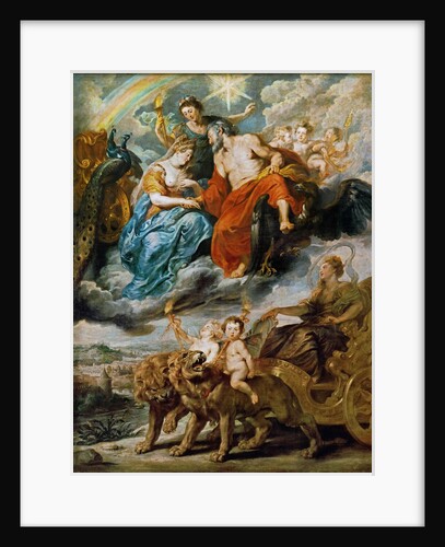 The Meeting of Marie de Medici and Henry IV at Lyons (The Marie de Medici Cycle) by Pieter Paul Rubens