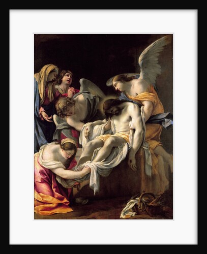 The Entombment of Christ by Simon Vouet