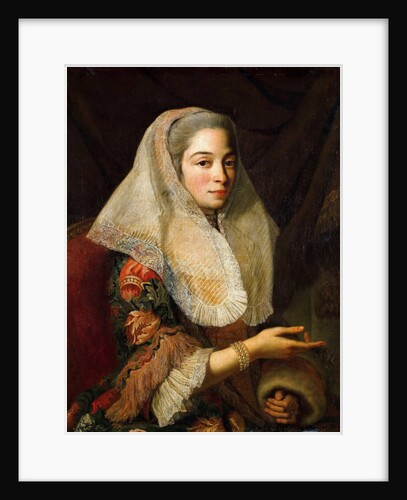 Portrait of a Young Maltese Lady by Antoine de Favray