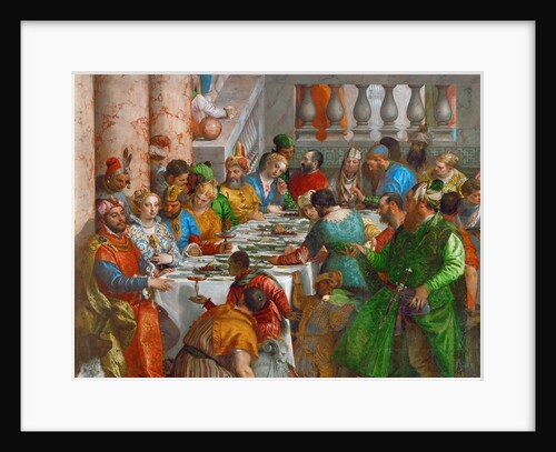 The Wedding Feast at Cana (Detail) by Paolo Veronese