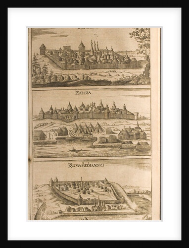 Samara, Tsaritsyn and Kozmodemyansk by Christian Lorenzen Rothgiesser